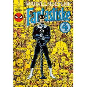 Marvelheltene Fantastiske 4 1987 Nr. 7 (Dansk) (Marvel) (Tegneserie)