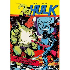 Hulk 1984 Nr. 46 (Dansk) (Marvel) (Tegneserie)