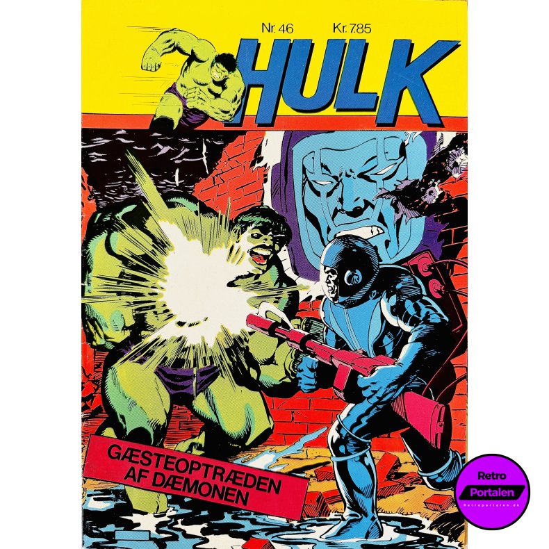 Hulk 1984 Nr. 46 (Dansk) (Marvel) (Tegneserie)