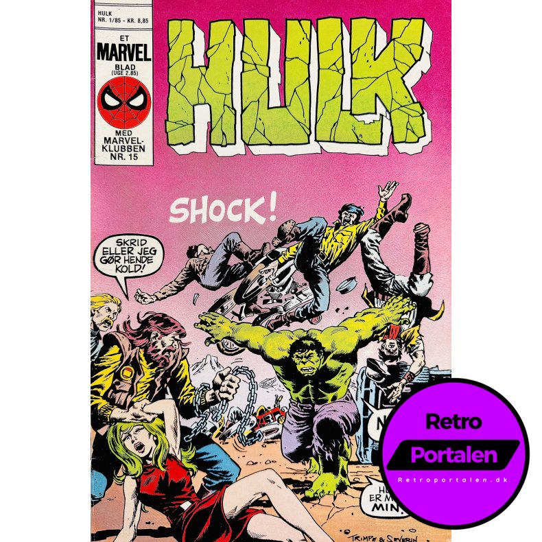 Hulk 1984 Nr. 1 (Dansk) (Marvel) (Tegneserie)