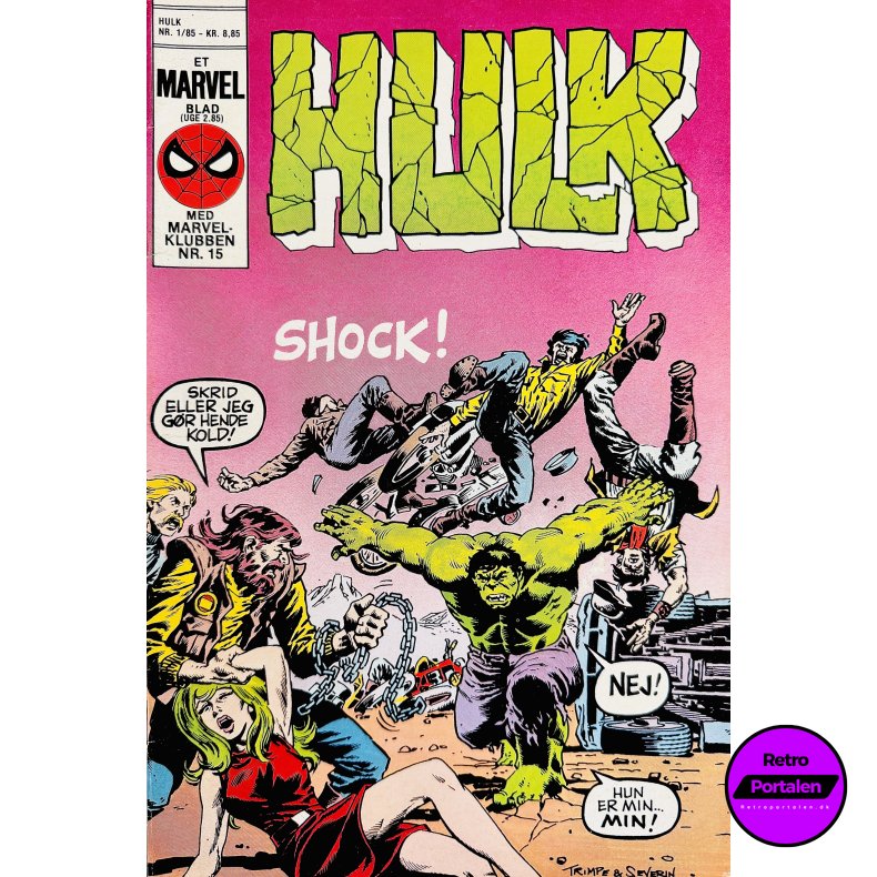 Hulk 1984 Nr. 1 (Dansk) (Marvel) (Tegneserie)