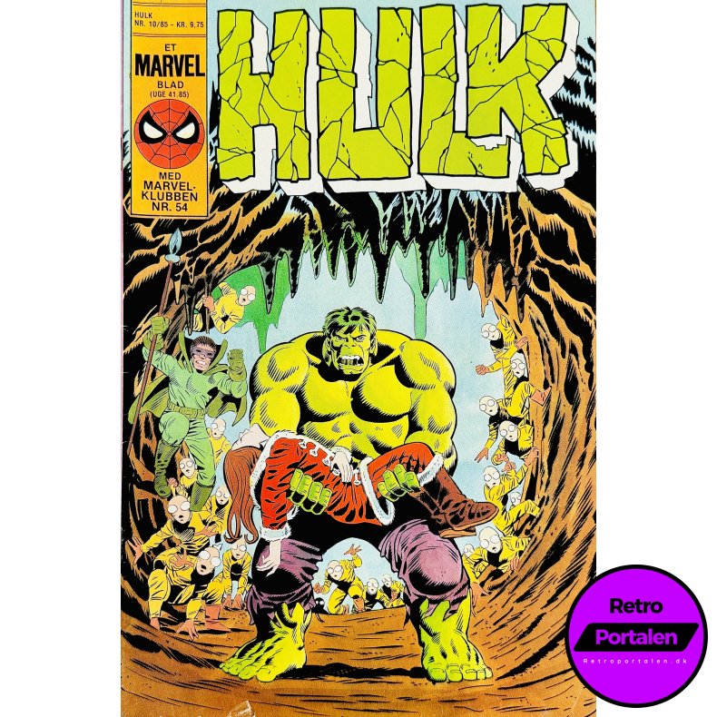 Hulk 1985 Nr. 10 (Dansk) (Marvel) (Tegneserie)