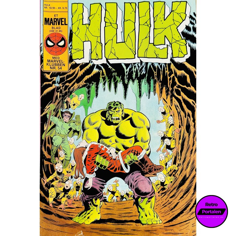 Hulk 1985 Nr. 10 (Dansk) (Marvel) (Tegneserie)