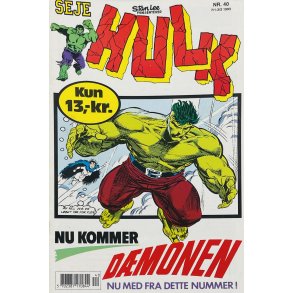 Hulk 1993 Nr. 40