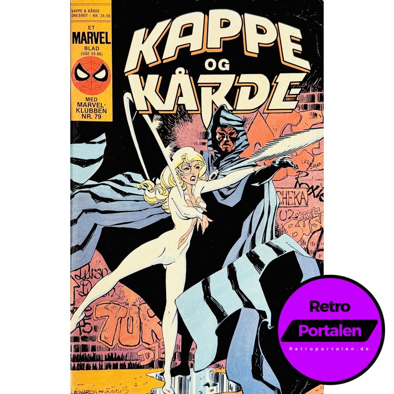 Kappe Og K�rde 1986 (Dansk) (Marvel) (Tegneserie)