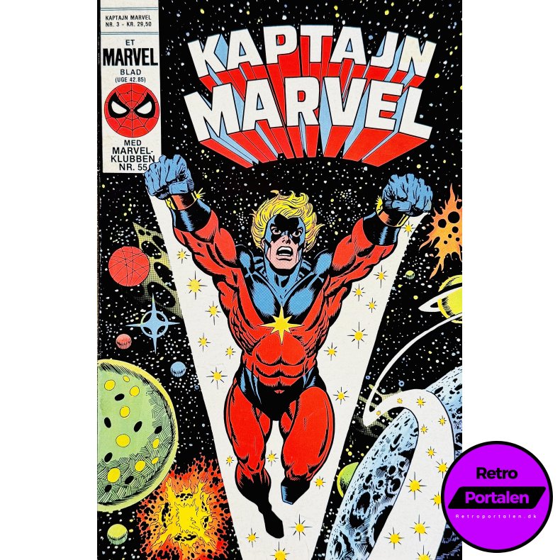 Kaptajn Marvel 1985 Nr. 3 (Dansk) (Marvel) (Tegneserie)