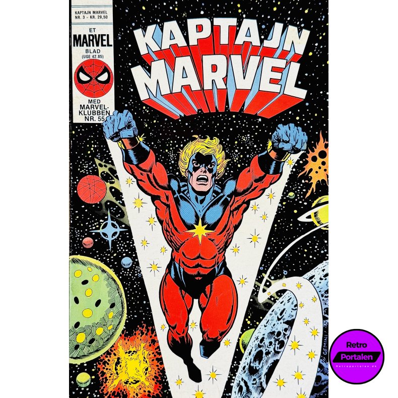 Kaptajn Marvel 1985 Nr. 3 (Dansk) (Marvel) (Tegneserie)