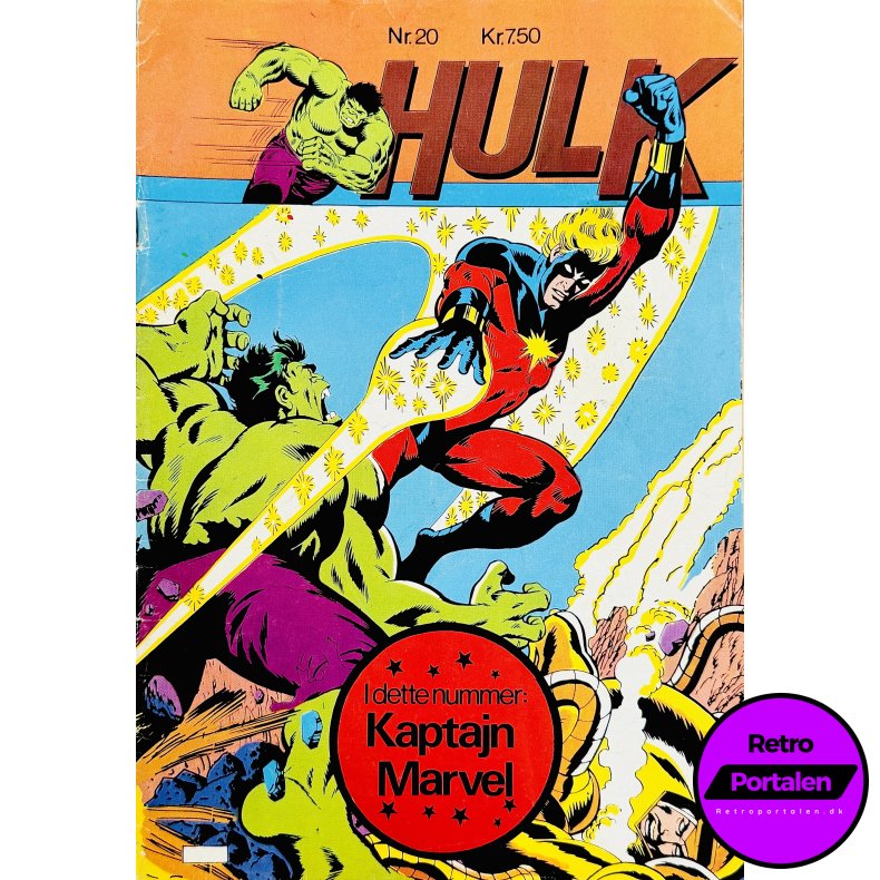 Hulk 1982 Nr. 20 (Dansk) (Marvel Comics) (Tegneserie)