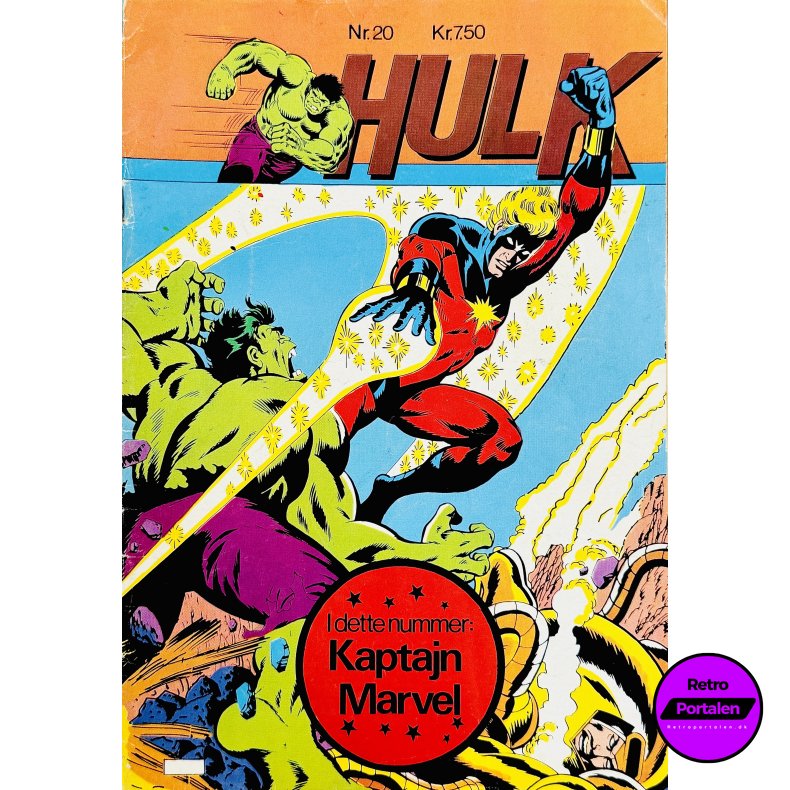 Hulk 1982 Nr. 20 (Dansk) (Marvel Comics) (Tegneserie)