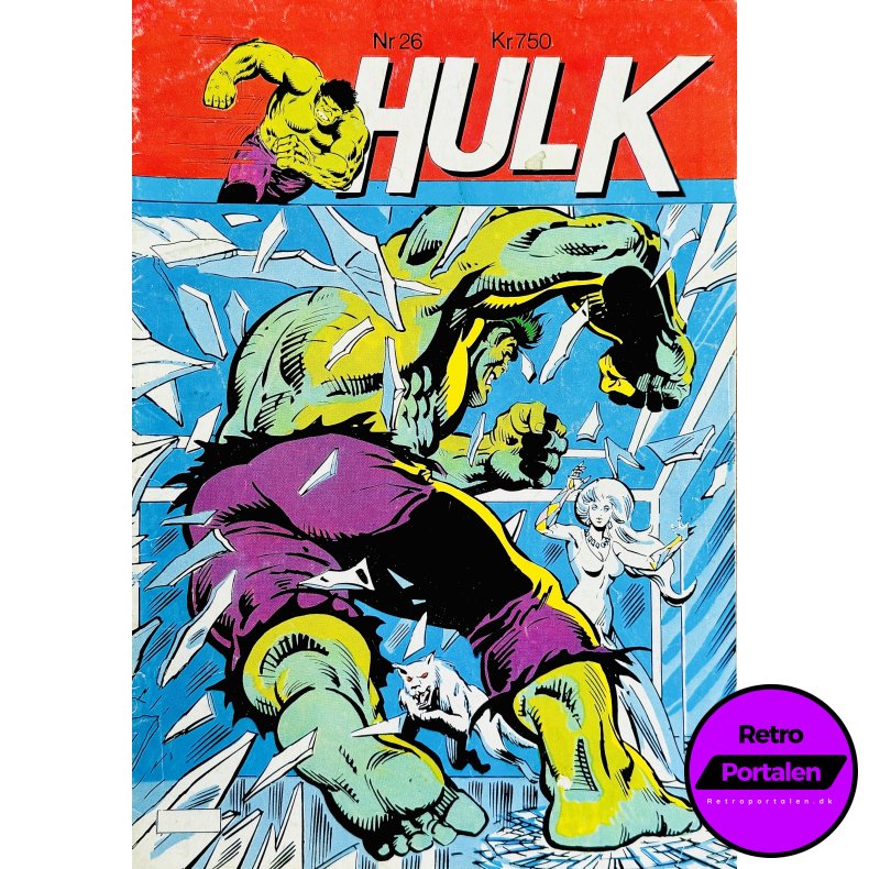 Hulk 1982 Nr. 26 (Dansk) (Marvel Comics) (Tegneserie)