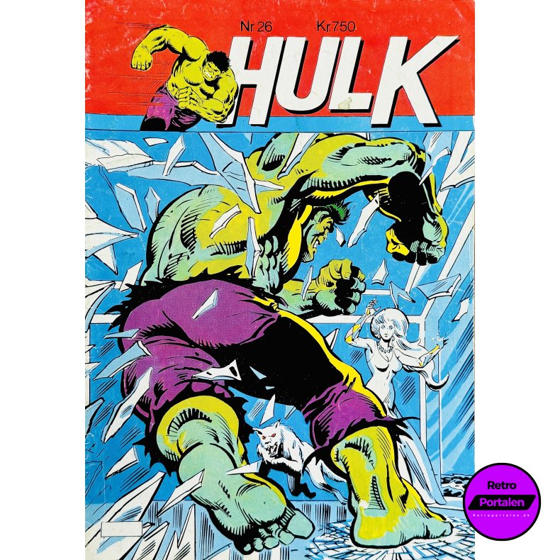 Hulk 1982 Nr. 26 (Dansk) (Marvel Comics) (Tegneserie)