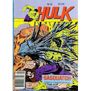 Hulk 1983 Nr. 38 (Dansk) (Marvel Comics) (Tegneserie)