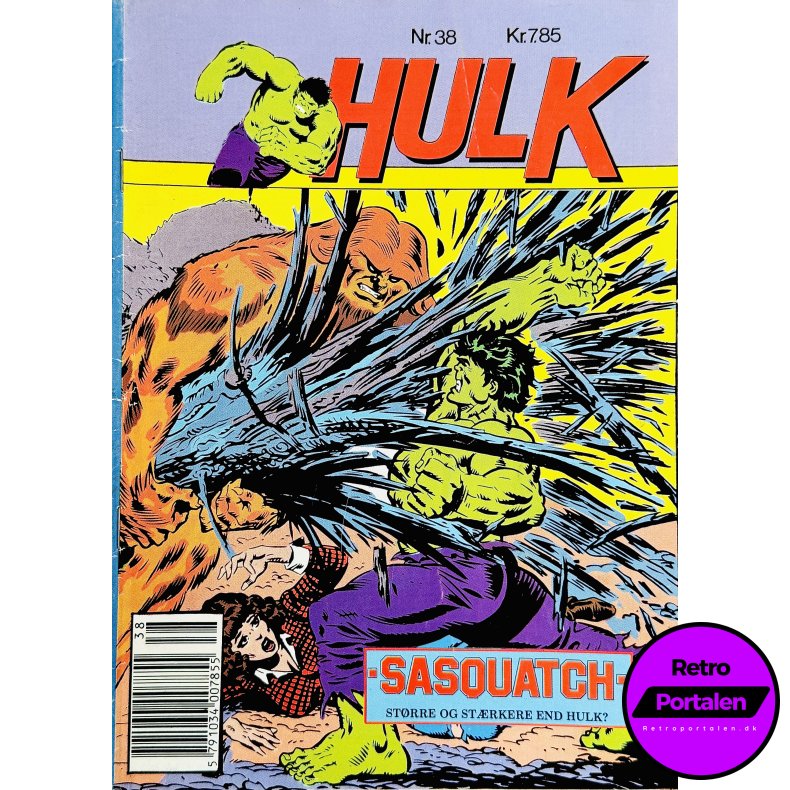 Hulk 1983 Nr. 38 (Dansk) (Marvel Comics) (Tegneserie)