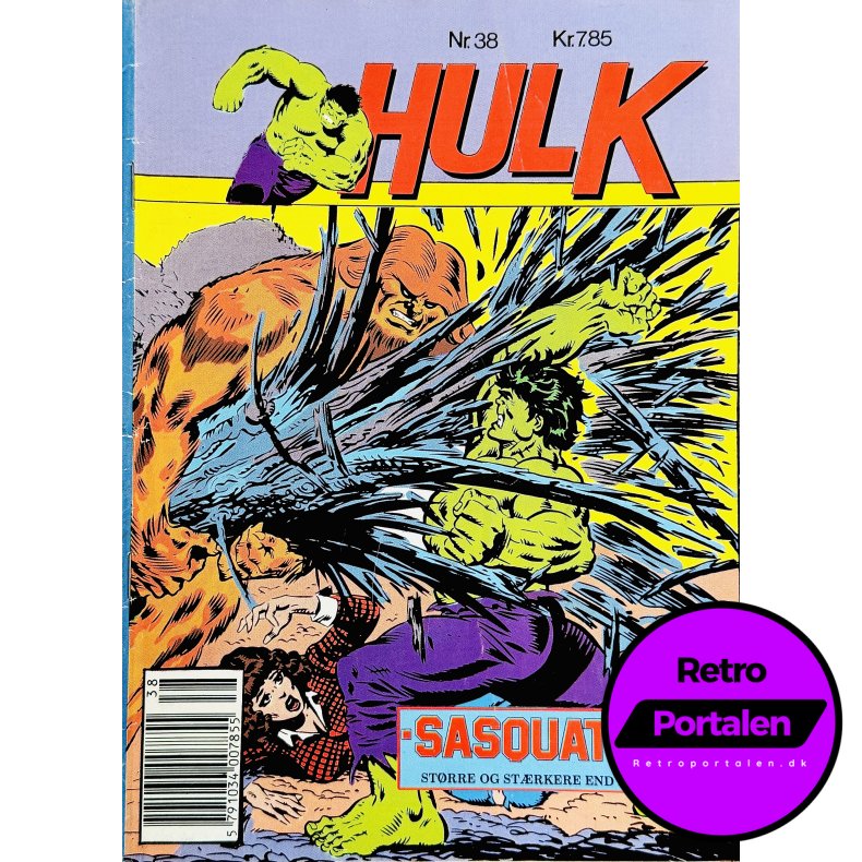 Hulk 1983 Nr. 38 (Dansk) (Marvel Comics) (Tegneserie)