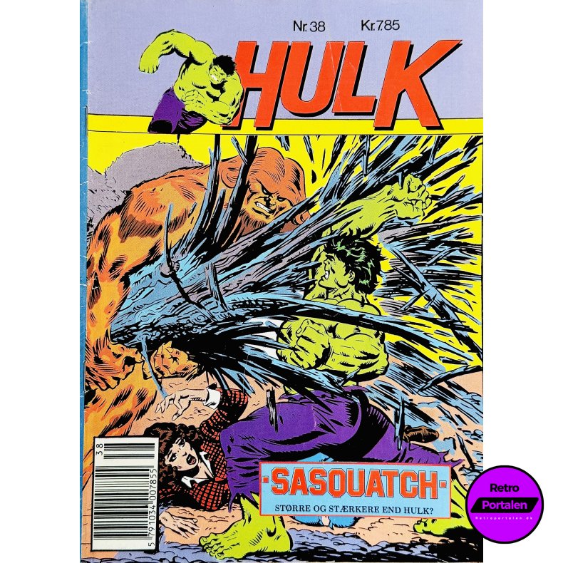 Hulk 1983 Nr. 38 (Dansk) (Marvel Comics) (Tegneserie)