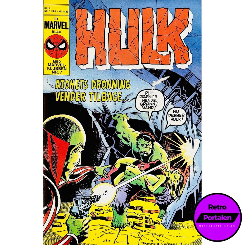 Hulk 1984 Nr. 11 (Dansk) (Marvel) (Tegneserie)