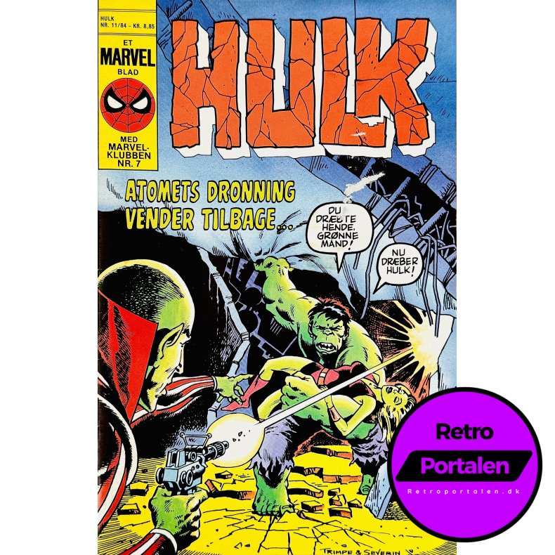 Hulk 1984 Nr. 11 (Dansk) (Marvel) (Tegneserie)