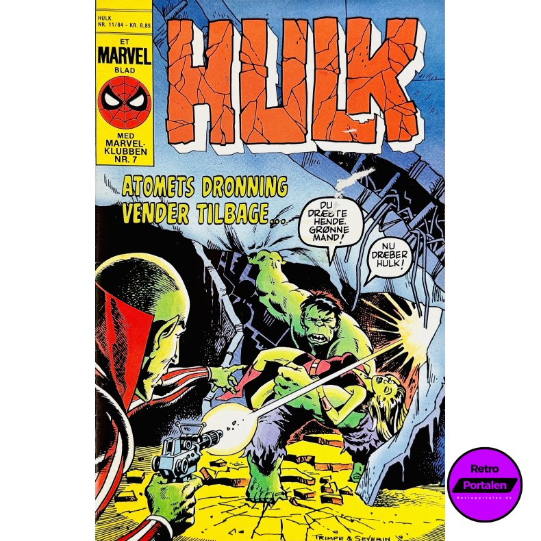 Hulk 1984 Nr. 11 (Dansk) (Marvel) (Tegneserie)