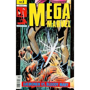 Mega Marvel 1992 Nr. 2: Fantastic Four (Dansk) (Marvel) (Tegneserie)