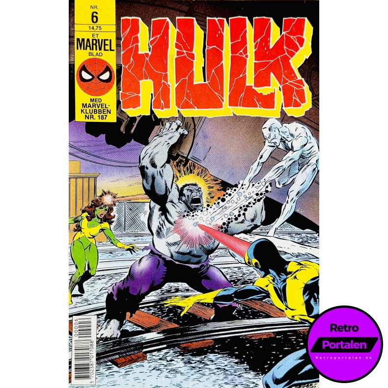Hulk 1990 Nr. 6 (Dansk) (Marvel) (Tegneserie)