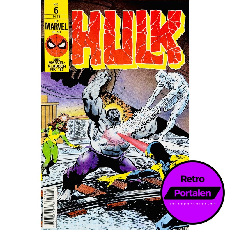 Hulk 1990 Nr. 6 (Dansk) (Marvel) (Tegneserie)