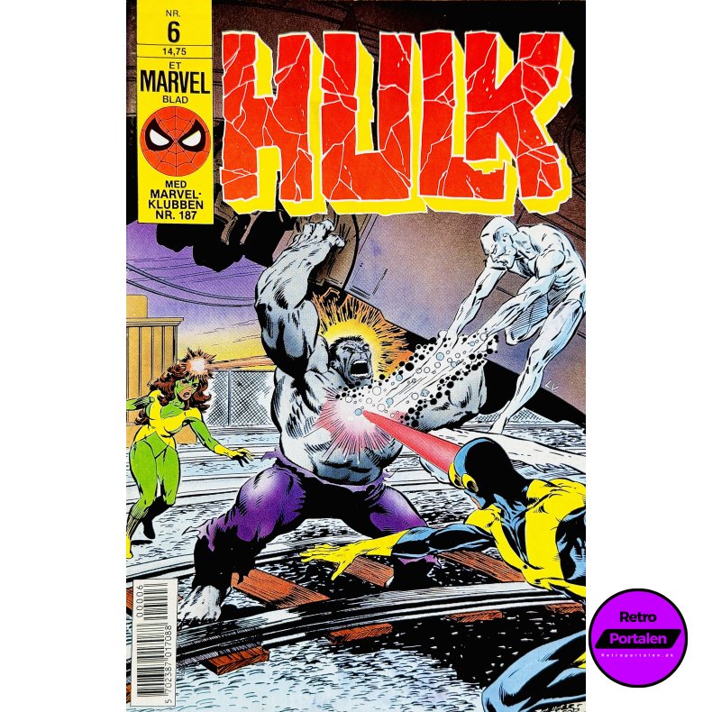Hulk 1990 Nr. 6 (Dansk) (Marvel) (Tegneserie)
