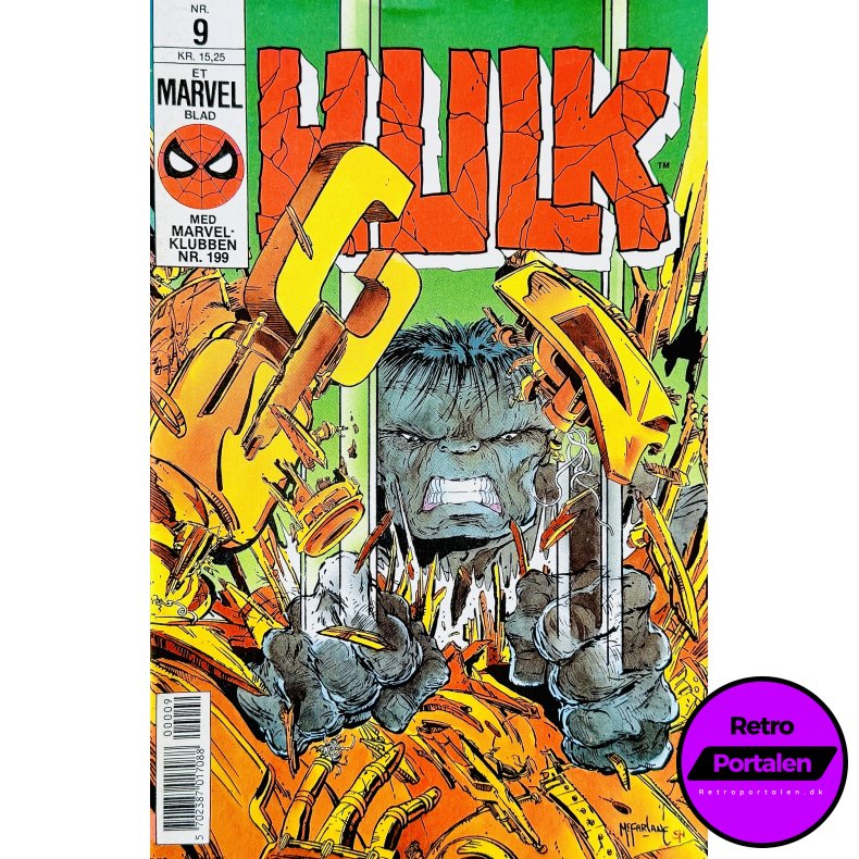 Hulk 1991 Nr. 9 (Dansk) (Marvel) (Tegneserie)