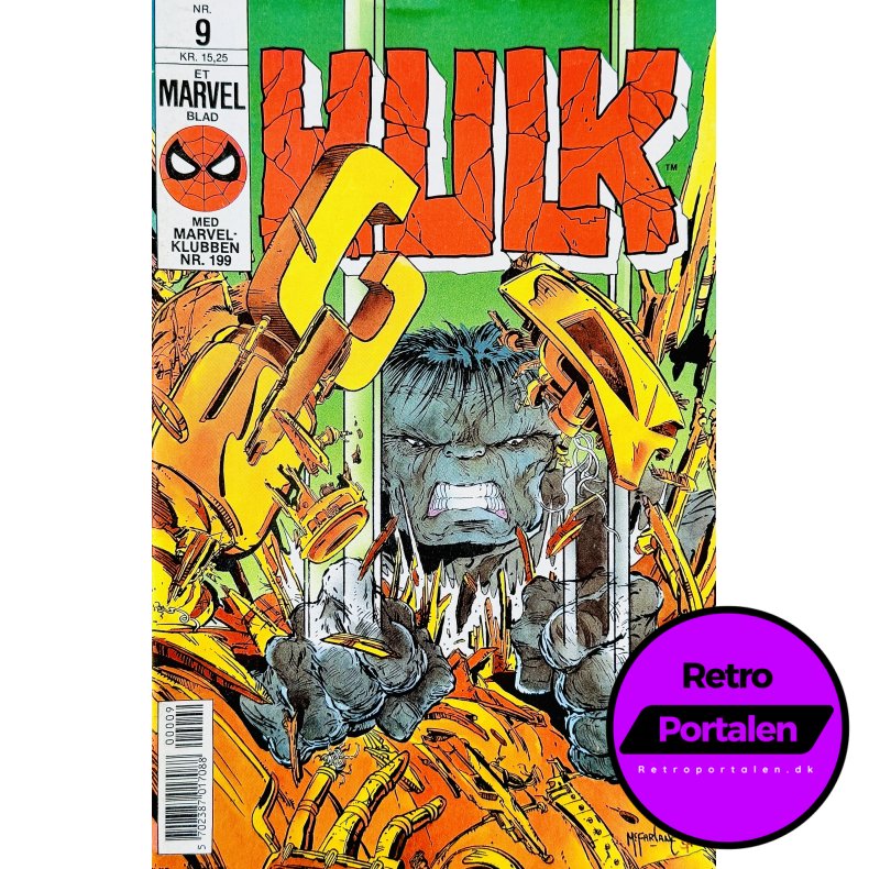 Hulk 1991 Nr. 9 (Dansk) (Marvel) (Tegneserie)