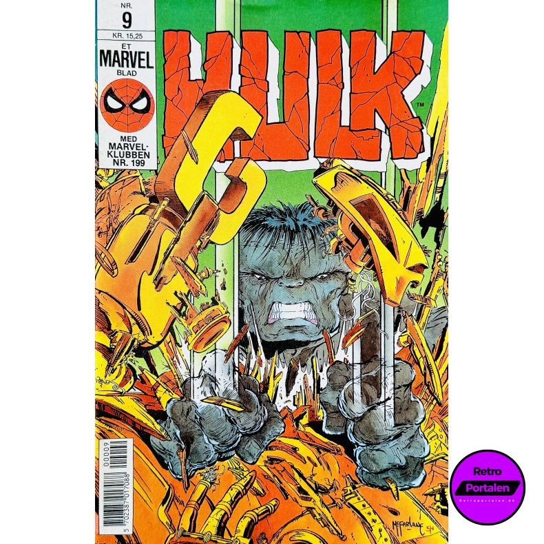 Hulk 1991 Nr. 9 (Dansk) (Marvel) (Tegneserie)