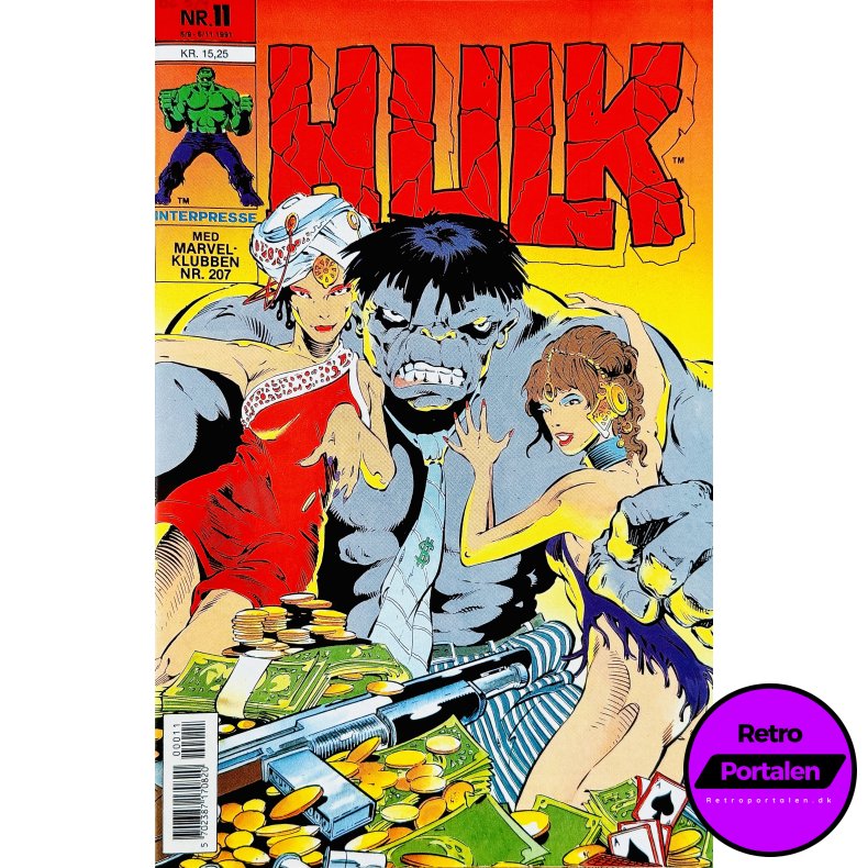 Hulk 1991 Nr. 11 (Dansk) (Interpresse) (Tegneserie) 