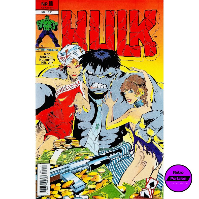 Hulk 1991 Nr. 11 (Dansk) (Interpresse) (Tegneserie) 
