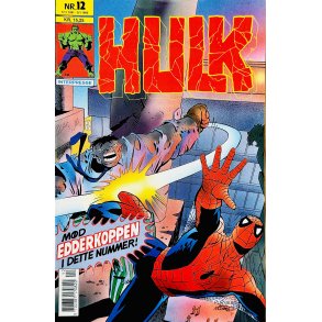 Hulk 1991 Nr. 12 (Dansk) (Interpresse) (Tegneserie) 
