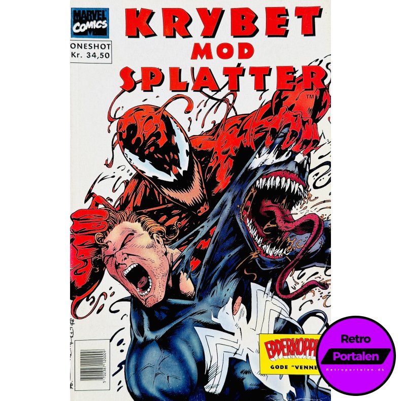 Krybet Mod Splatter 1996 (Marvel Comics) (Dansk) (Tegneserie)