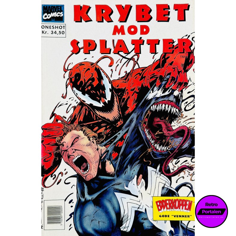 Krybet Mod Splatter 1996 (Marvel Comics) (Dansk) (Tegneserie)