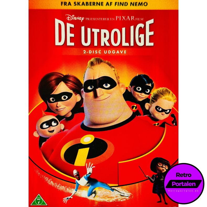 De Utrolige (2 Disc Udgave) (DVD)
