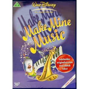 Make Mine Music (Nr. 8 Walt Disney Klassikere) (DVD) (NY) (Forsegling Er Brudt Enkelte Steder)
