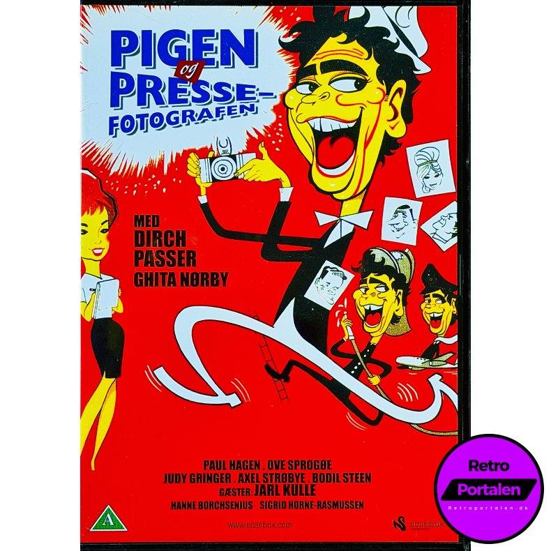 Pigen Og Pressefotografen (Med Bonus Disc) (DVD)