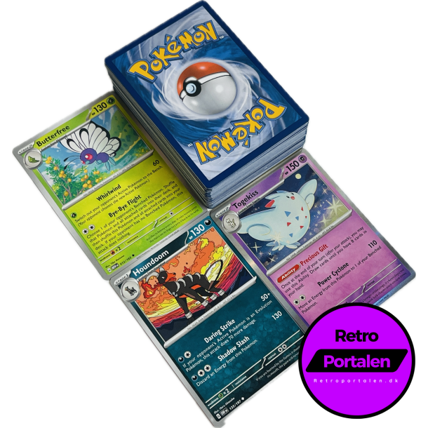Retroportalen Pokmon Kort Pakke (100 stk.) (000099)