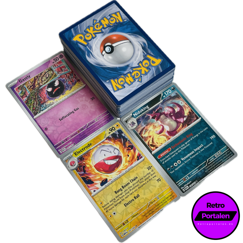Retroportalen Pok�mon Kort Pakke (100 stk.) (000098)