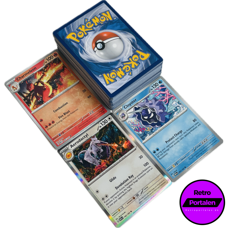 Retroportalen Pok�mon Kort Pakke (100 stk.) (000096)