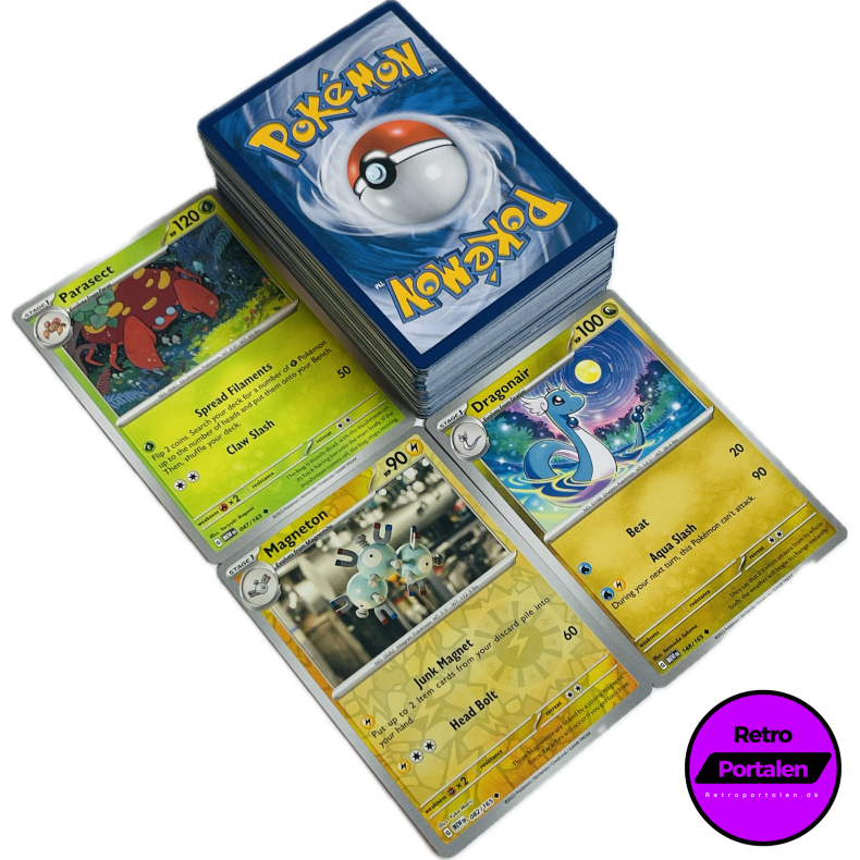 Retroportalen Pokmon Kort Pakke (100 stk.) (000095)
