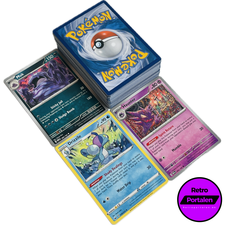 Retroportalen Pok�mon Kort Pakke (100 stk.) (000094)