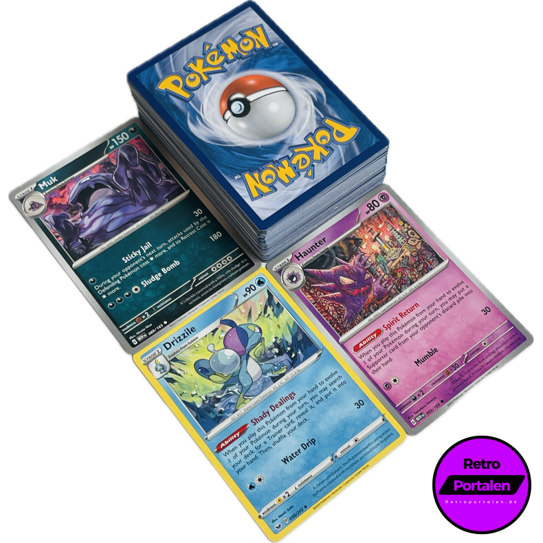 Retroportalen Pokmon Kort Pakke (100 stk.) (000094)