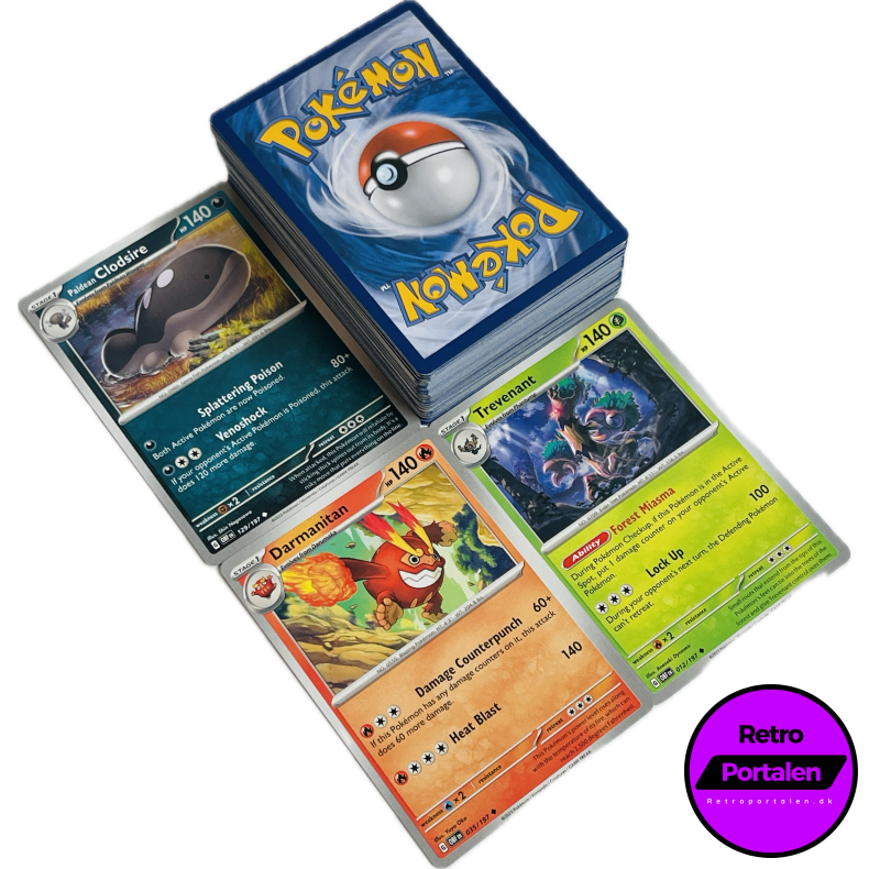 Retroportalen Pok�mon Kort Pakke (100 stk.) (000093)