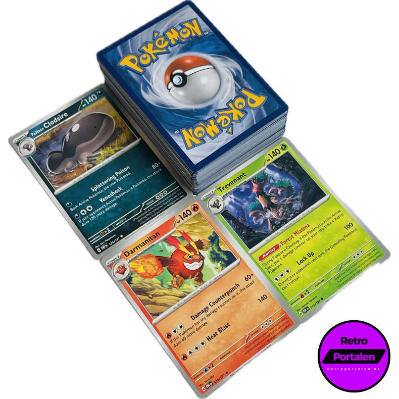 Retroportalen Pokmon Kort Pakke (100 stk.) (000093)