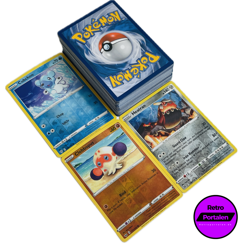 Retroportalen Pokmon Kort Pakke (100 stk.) (000091)