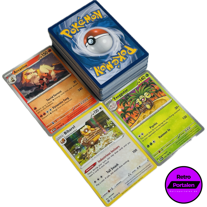Retroportalen Pokmon Kort Pakke (100 stk.) (000089)