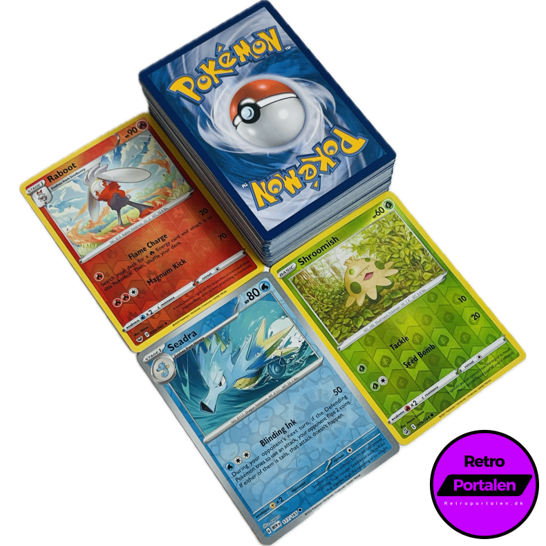 Retroportalen Pok�mon Kort Pakke (100 stk.) (000084)