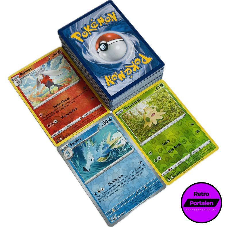 Retroportalen Pokmon Kort Pakke (100 stk.) (000084)