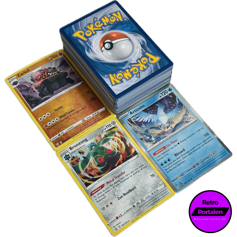 Retroportalen Pokmon Kort Pakke (100 stk.) (000081)
